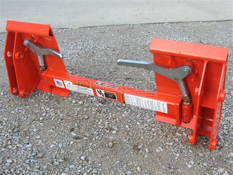 kubota skid steer adapter conversion